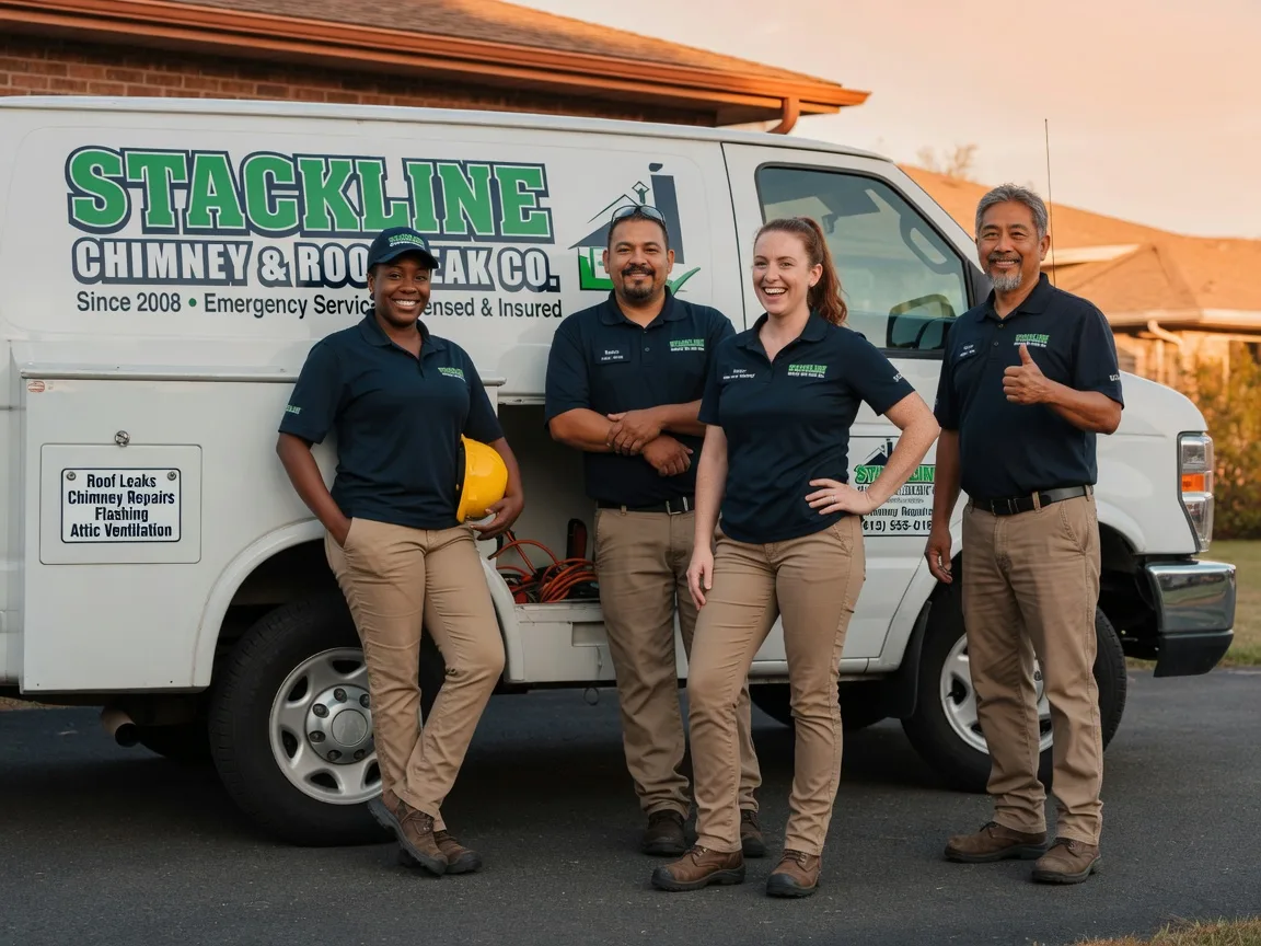 Chimney flashing repair company in Newell, WV